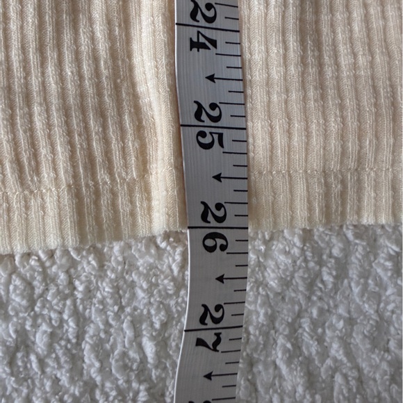 Pol Oversized Colorblock Ribbed Top Large - Picture 6 of 12